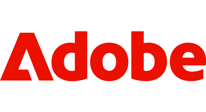 Adobe XD logo with a modern design. Adobe XD is a platform that offers online courses and resources for UI/UX design. The background is plain white, creating a clean and focused learning environment.