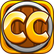 CodeCombat logo with a playful design. CodeCombat is an online platform that teaches coding through interactive games and challenges. The background is plain white, creating a fun and engaging learning environment.