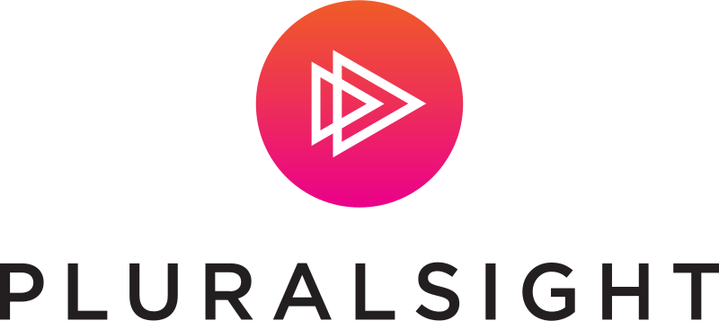 Pluralsight – IT Operations logo with a modern design. Pluralsight is a platform that offers online courses and resources for IT professionals. The background is plain white, creating a clean and focused learning environment.