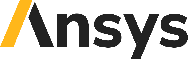 Ansys Learning Hub – Engineering logo with a modern design. Ansys Learning Hub offers a variety of engineering resources and tools for students and professionals. The background is plain white, creating a clean and focused learning environment.