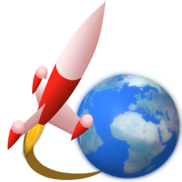 OpenRocket – Engineering logo with a modern design. OpenRocket offers a variety of engineering resources and tools for students and professionals. The background is plain white, creating a clean and focused learning environment.