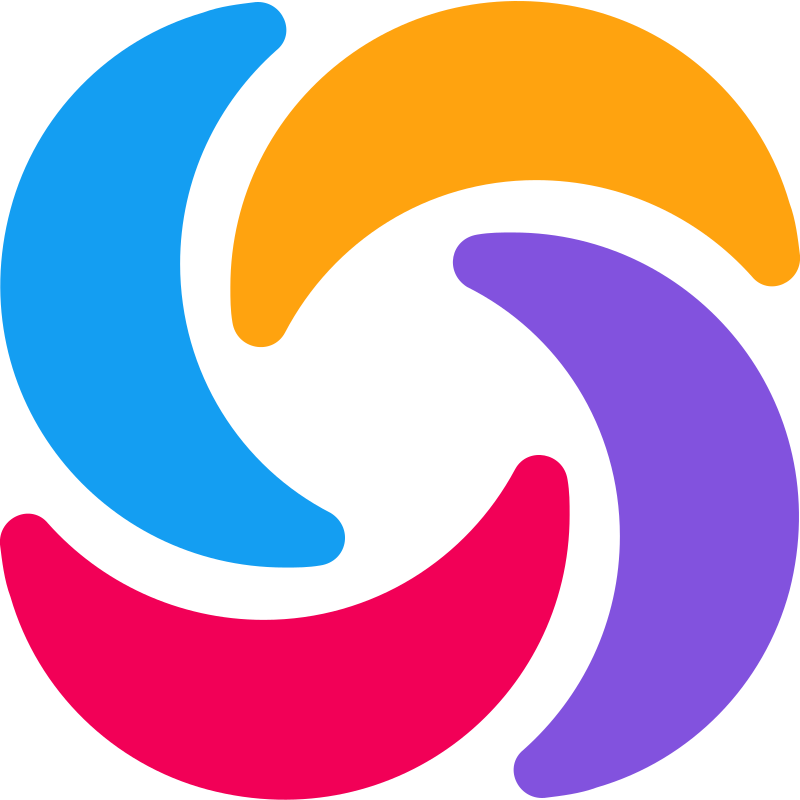 Sololearn logo with green and blue gradient S symbol. Sololearn offers interactive coding lessons and quizzes for languages like Python, JavaScript, and C++. The background is plain white, giving a modern and engaging feel.
